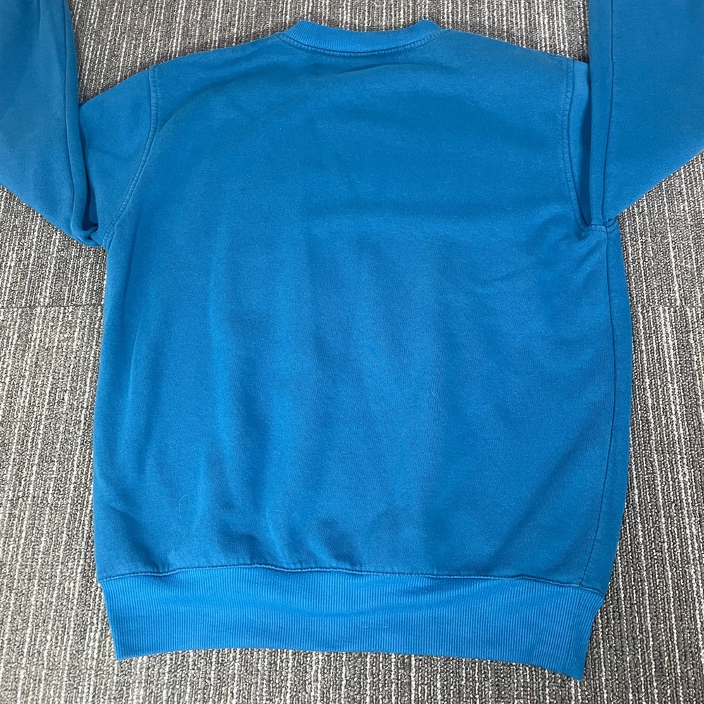 Vintage Adidas Men's Blue Sweater - Picture 4 of 6